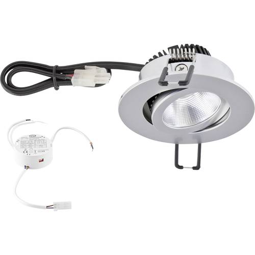 EVN PC20D615D2W PC20D615D2W LED-Einbauleuchte LED LED fest eingebaut 6 W Chrom