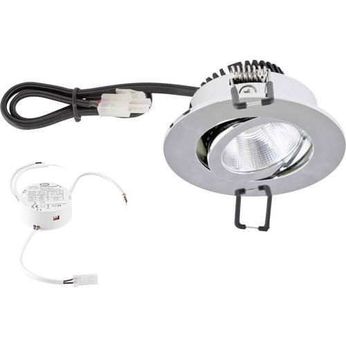 EVN PC20D91102 EVN Lichttechnik LED-Einbauleuchte LED LED fest eingebaut 8.4 W Chrom