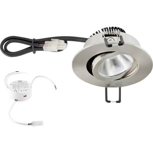 EVN PC20D91340 PC20D91340 LED-Einbauleuchte LED LED fest eingebaut 8.4 W Edelstahl