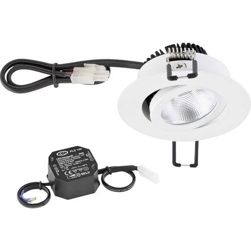 EVN PC20N60102 EVN Lichttechnik LED-Einbauleuchte LED LED fest eingebaut 6 W Weiß