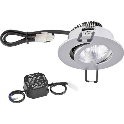 EVN PC20N615D2W LED-Einbauleuchte LED LED fest eingebaut 6 W Chrom