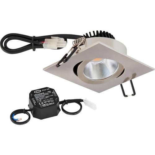 EVN PC24N91340 LED-Einbauleuchte LED LED fest eingebaut 8.4 W Edelstahl