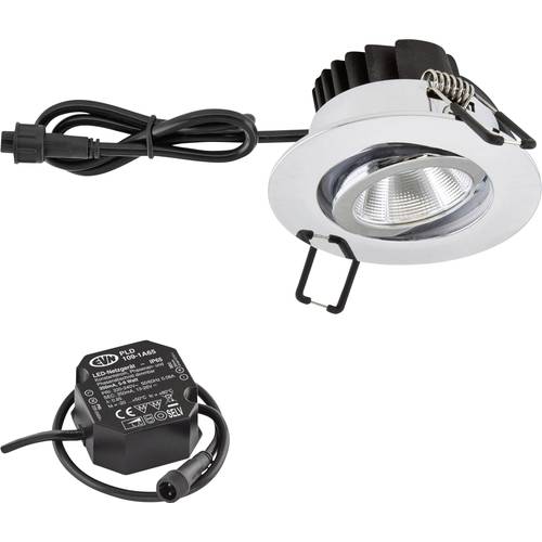 EVN PC650N91102 EVN Lichttechnik LED-Einbauleuchte LED LED fest eingebaut 8.4 W Chrom
