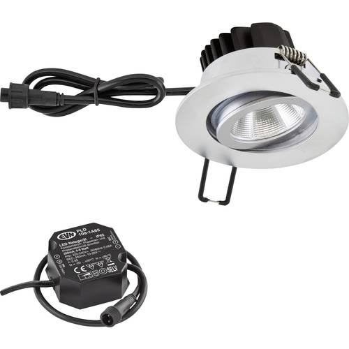 EVN PC650N91502 PC650N91502 LED-Einbauleuchte LED LED fest eingebaut 8.4 W Chrom