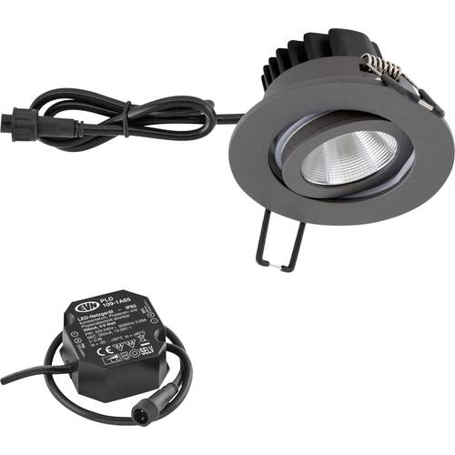 Thumbnail - EVN PC650N91602 PC650N91602 LED-Einbauleuchte LED LED fest eingebaut 8.4 W Anthrazit
