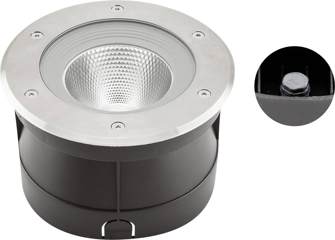 EVN PC67102402 PC67102402 Bodeneinbauleuchte LED 24 W Edelstahl