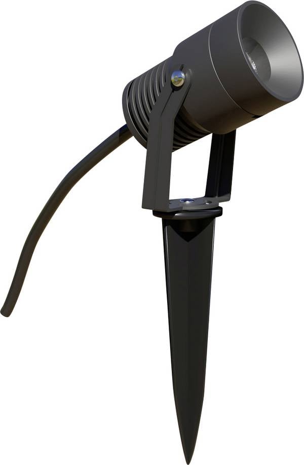 EVN PLC651002 PLC651002 LED-Gartenstrahler    LED LED 10 W Anthrazit