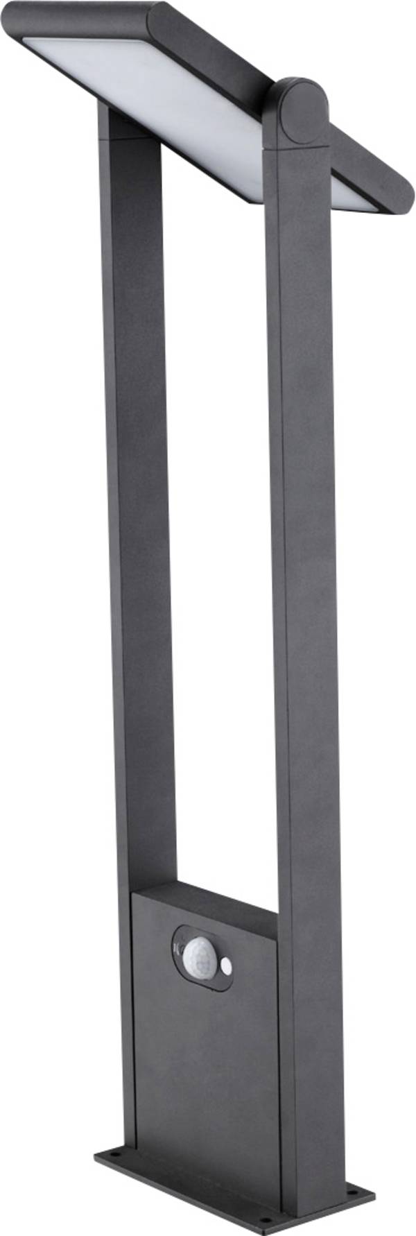 EVN PLS541502 PLS541502 Solar-Außenstandleuchte mit Bewegungsmelder   LED LED fest eingebaut 1.6 W Anthrazit