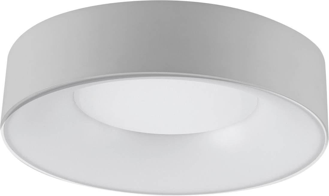 EVN R30181425 LED-Deckenleuchte Silber 18 W Warmweiß bis Tageslichtweiß Wandmontage möglich