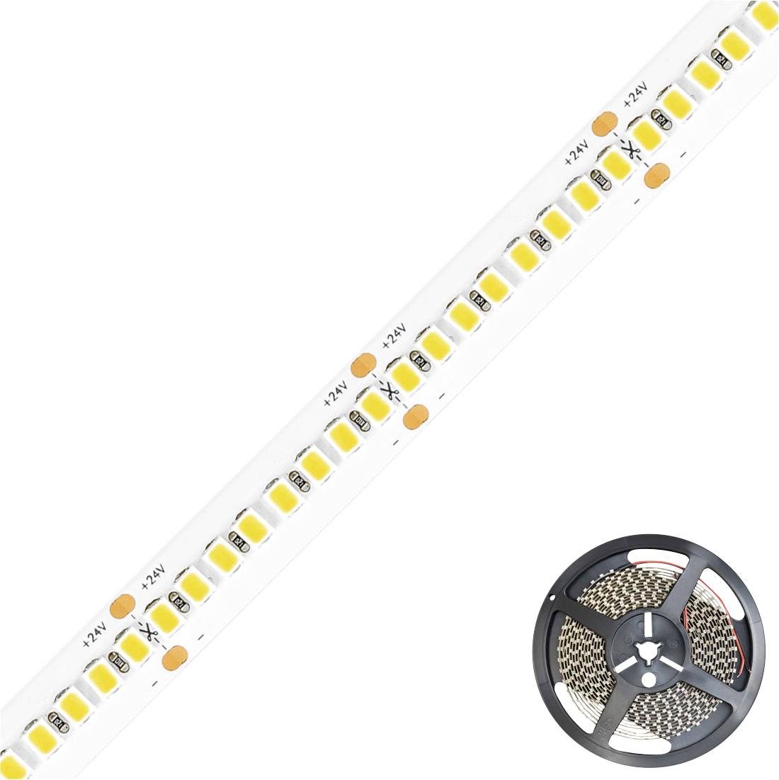 EVN EVN Lichttechnik SB20241202840 LED-Streifen EEK: D (A - G) mit offenem Kabelende 24 V 5 m Neutralweiß 1 St.