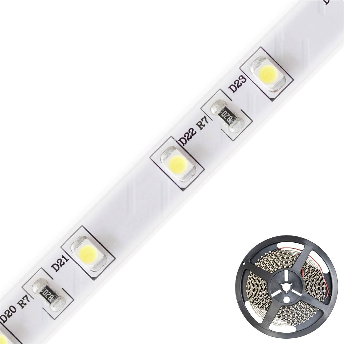 EVN EVN Lichttechnik SB5424302827 LED-Streifen EEK: F (A - G) mit offenem Kabelende 24 V 5 m Warmweiß 1 St.