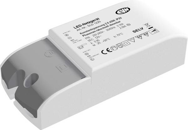 EVN SLD1225 LED-Trafo  Konstantspannung 25 W 0 mA 12 V dimmbar 1 St.