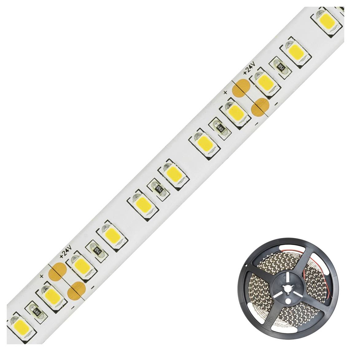 EVN STR54241202840 LED-Streifen EEK: F (A - G) mit offenem Kabelende 24 V 5 m Neutralweiß 1 St.-1