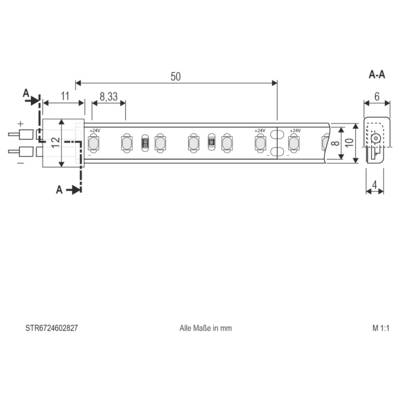 Weißes rechteckiges Aluminium-Extrusionsprofil diagonal auf einem einfachen weißen Hintergrund dargestellt.