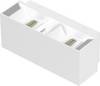 EVN WA54180102 WA54180102 LED-Außenwandleuchte LED LED fest eingebaut 18 W Weiß