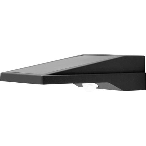 EVN EVN Lichttechnik WAS541502 Solar-Außenwandleuchte mit Bewegungsmelder LED 1 W Anthrazit