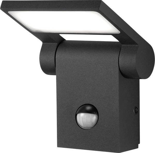 EVN WL54151002S WL54151002S LED-Außenwandleuchte mit Bewegungsmelder LED LED fest eingebaut 10 W Anthrazit