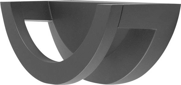 EVN WLA65101602 WLA65101602 LED-Wandleuchte 8 W LED Anthrazit