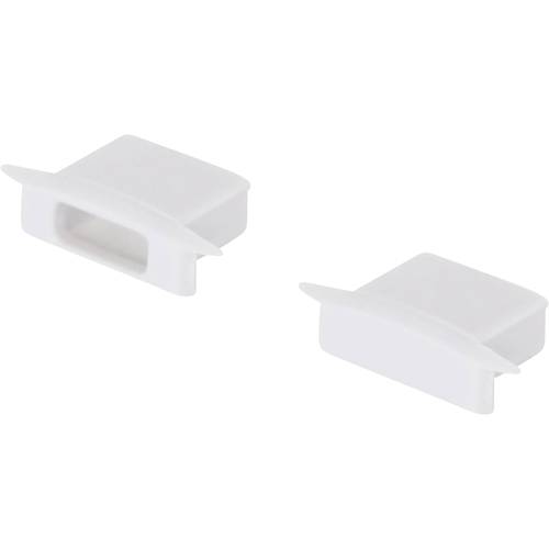 EVN FLAT3PAKSETW EVN Lichttechnik Profil-Endkappe (L x B) 11.60 mm x 22.70 mm 1 St.