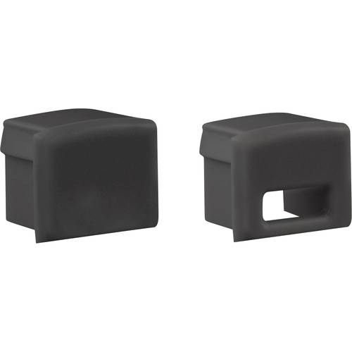 EVN FLAT7PAKSETB EVN Lichttechnik Profil-Endkappe (L x B) 2.00 mm x 13.40 mm 1 St.