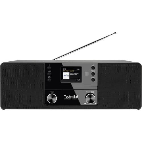 TechniSat DIGITRADIO 370 CD IR Tischradio DAB+, DAB, UKW, Internet WLAN, Bluetooth®, CD, USB, Internetradio Inkl. Fernbe...
