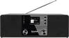 TechniSat DIGITRADIO 370 CD IR Tischradio DAB+, DAB, UKW, Internet WLAN, Bluetooth®, CD, USB, Internetradio Inkl. Fernbedienung Schwarz