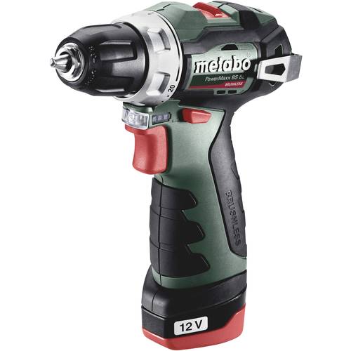 Metabo PowerMaxx BS BL 601721500 Akku-Bohrschrauber 12 V 2 Ah Li-Ion inkl. 2. Akku