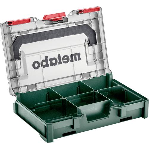 Metabo metaBOX 63 XS 626896000 Werkzeugbox ABS Grün, Transparent (L x B x H) 252 x 167 x 63 mm