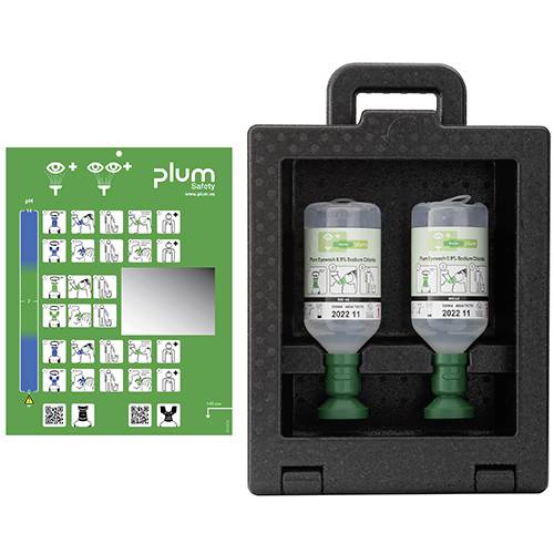 PLUM 4922 4922 Augenspülstation mit Augendusche Wand