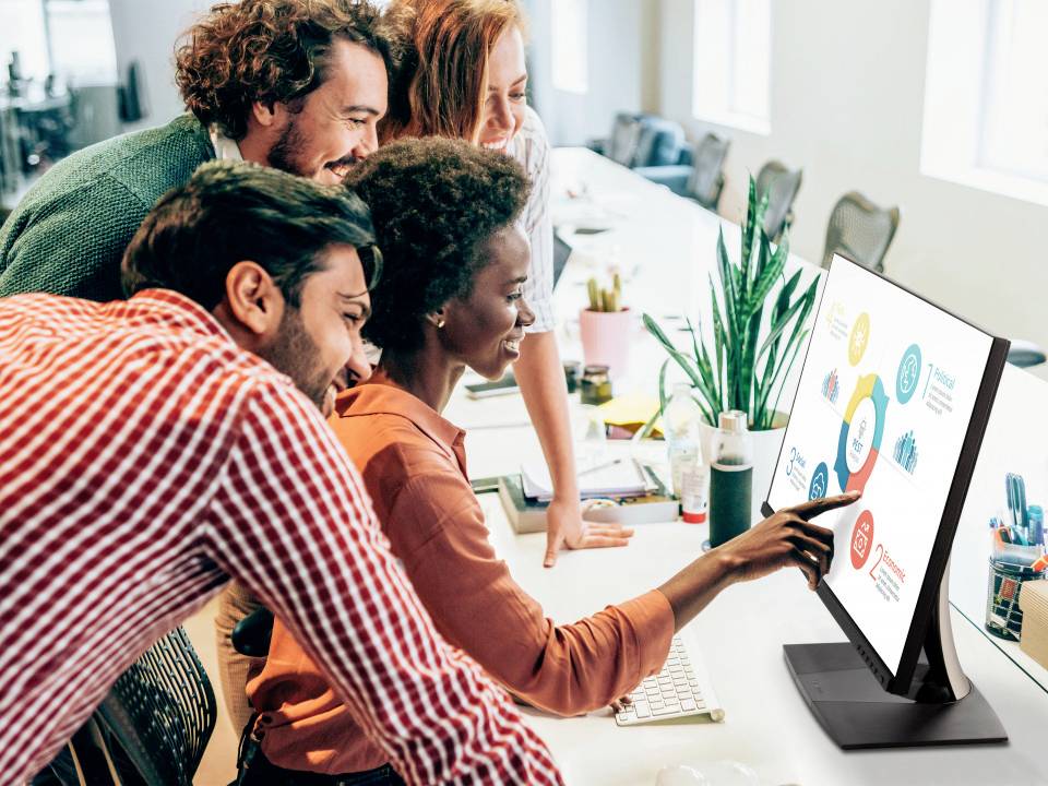 Viewsonic VP2756-2K LED-Monitor EEK E (A - G) 68.6 cm (27 Zoll) 2560 x 1440 Pixel 16:9 5 ms HDMI®, USB, USB-A, USB-C®, D-15