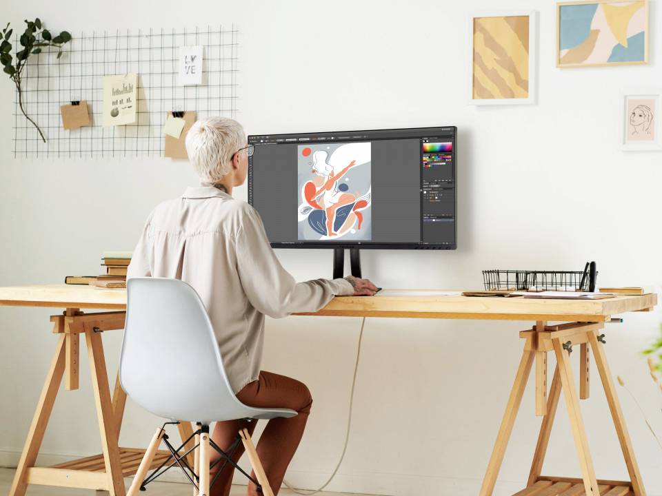 Viewsonic VP2756-2K LED-Monitor EEK E (A - G) 68.6 cm (27 Zoll) 2560 x 1440 Pixel 16:9 5 ms HDMI®, USB, USB-A, USB-C®, D-17
