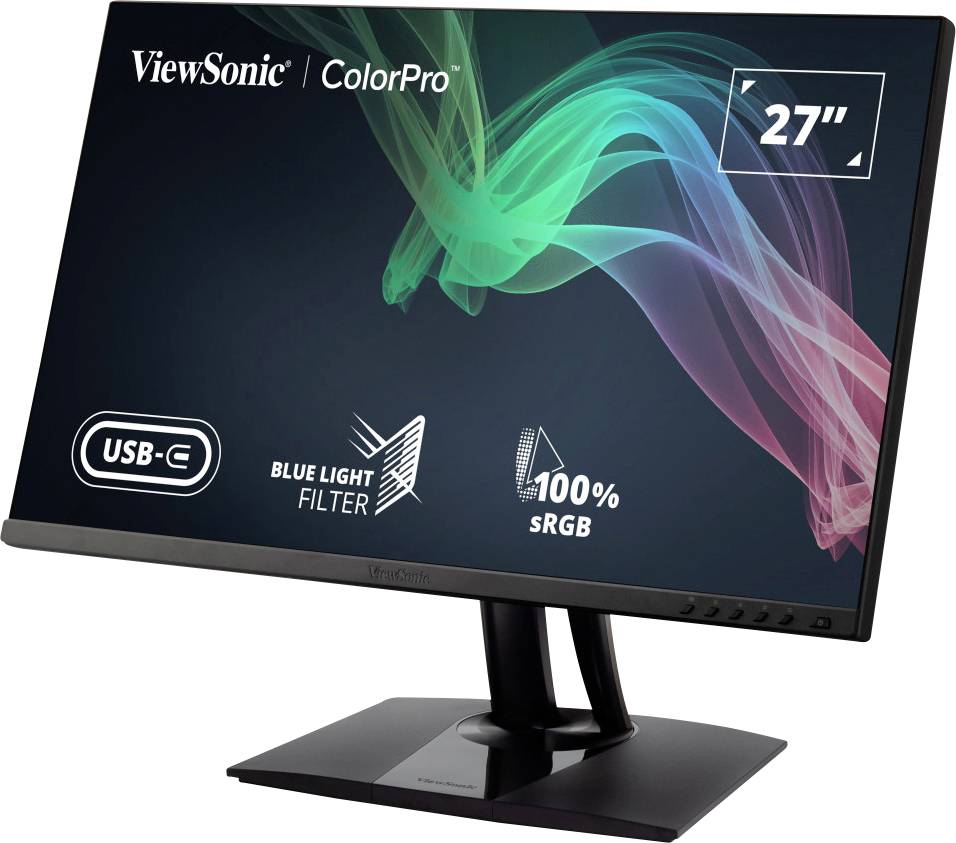 Viewsonic VP2756-2K LED-Monitor EEK E (A - G) 68.6 cm (27 Zoll) 2560 x 1440 Pixel 16:9 5 ms HDMI®, USB, USB-A, USB-C®, D-2