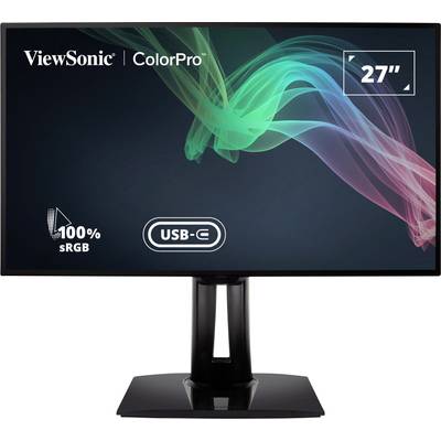 Viewsonic VP2768A-4K LED-Monitor 68.6 cm (27 Zoll) EEK G (A - G) 3840 x 2160 Pixel 4K 5 ms DisplayPort, USB-C™, HDMI®, U