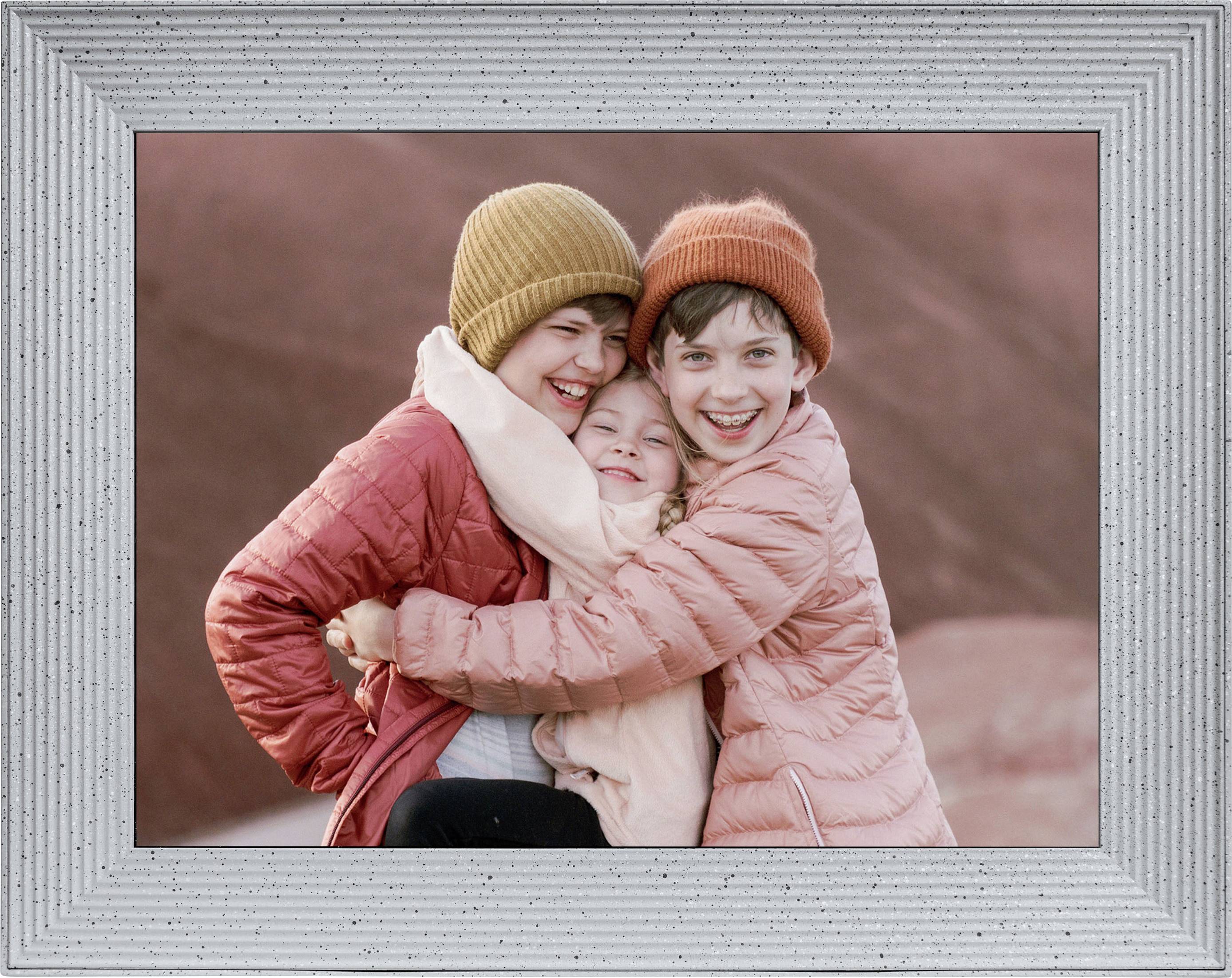 Aura Frames Mason Luxe 2048 x kaufen Pixel 1536 Digitaler cm Zoll Sandstein 9.7 24.6 Bilderrahmen