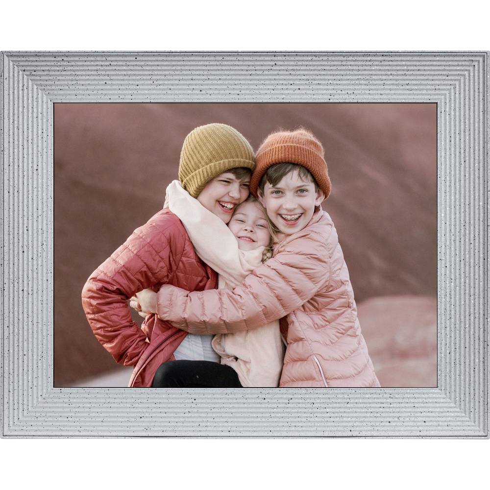 Aura Frames Mason Luxe Digitale fotolijst 24.6 cm 9.7 inch 2048 x 1536 Pixel Zandsteen