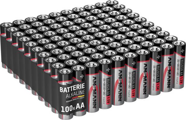 Ansmann Mignon AA LR6 100er Box Mignon (AA)-Batterie Alkali-Mangan 1.5 V 100 St.