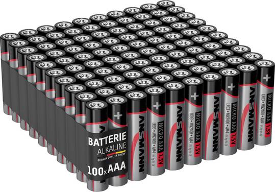Ansmann Micro AAA LR03 100er Box Micro (AAA)-Batterie Alkali-Mangan  1.5 V 100 St.