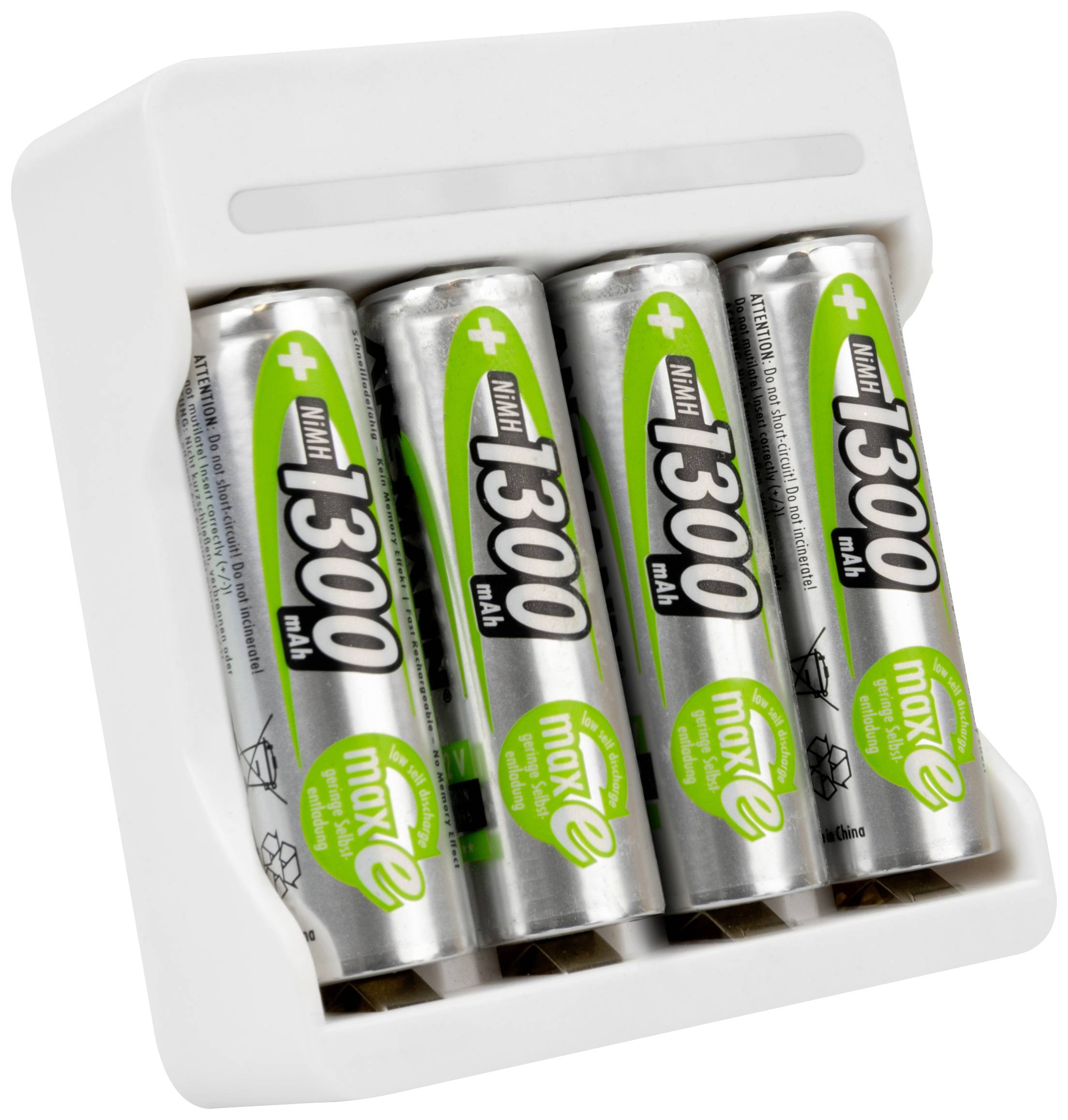 Ansmann Ladegerät Rundzellen-Ladegerät NiCd Micro (AAA), Mignon (AA)-3