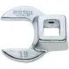 Stahlwille 02200019 Aufsteckmaulschlüssel 19 mm