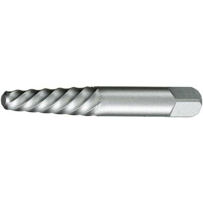 Ein silberner Spiralbohrer mit zylindrischem Schaft, geeignet zum Bohren in Metall oder Holz.