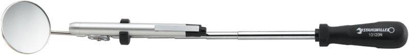 Stahlwille 13120N TELESKOP-HOHLSPIEGEL MIT BELEUCHTUNG Specchio da ispezione estensibile