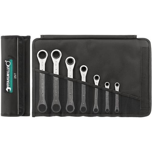 Stahlwille 96415601 25A/7 N Doppel-Ringratschenschlüssel-Satz