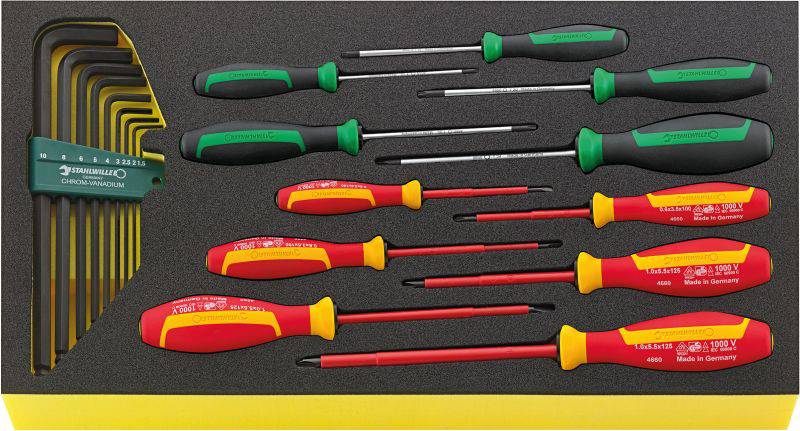 Stahlwille TCS WT 4650-4665-1 Schraubendreher-Set