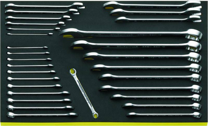 Stahlwille 96830605 TCS 10+13+24/30 Doppel-Maulschlüssel-Satz