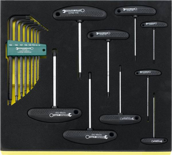 Stahlwille TCS 10769+10771/17  Winkelschraubendreher-Set