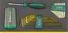 Stahlwille TCS 1201/4000/10766/38 Winkelschraubendreher-Set 39teilig