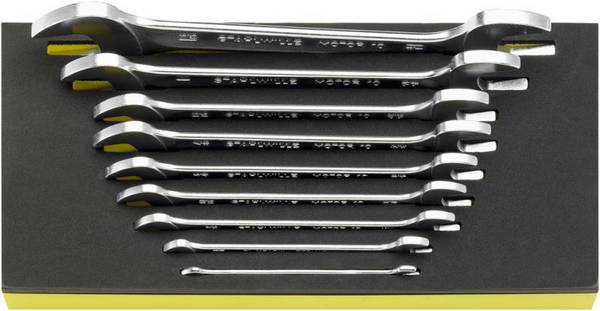 Stahlwille 96838779 TCS 10A/9 Doppel-Maulschlüssel-Satz   Schlüsselweite (Zoll) 1/2" - 25/32"