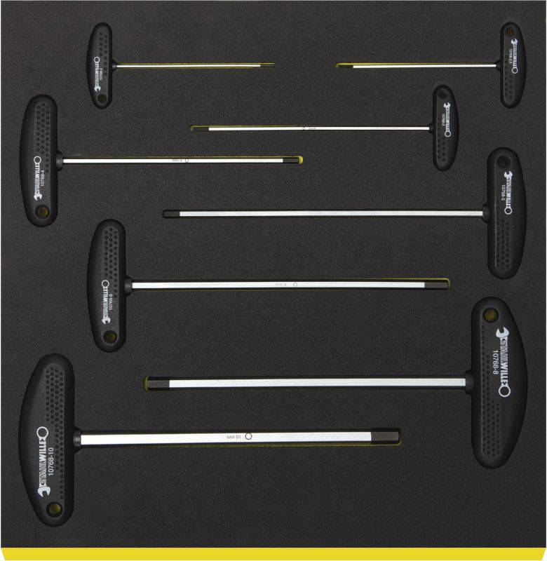 Stahlwille TCS 10768/8 Winkelschraubendreher-Set 2 mm, 2.5 mm, 3 mm, 4 mm, 5 mm, 6 mm 8teilig