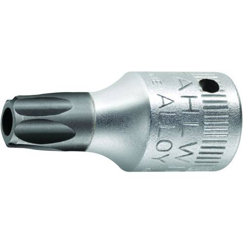 Stahlwille 44 KTXB T 27 SCHRAUBENDREHEREINSATZ 1/4 ZOLL - MIT BOHRUNG 01351027 1/4 (6.3 mm) Schraubendrehereinsatz T 27 ...