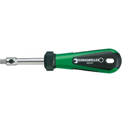 Stahlwille 400QR STECKGRIFF 1/4 ZOLL MIT QUICK RELEASE 11051010 Steckgriff Antrieb 1/4 (6.3 mm) 1 St.